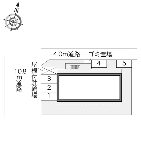 ★手数料０円★名古屋市西区新福寺町１丁目　月極駐車場（LP）